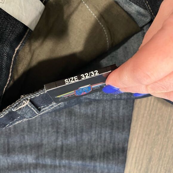 NWT 65 MCMLXV Men's Premium Denim Dark Wash Jeans Size 32/32 - Picture 12 of 13